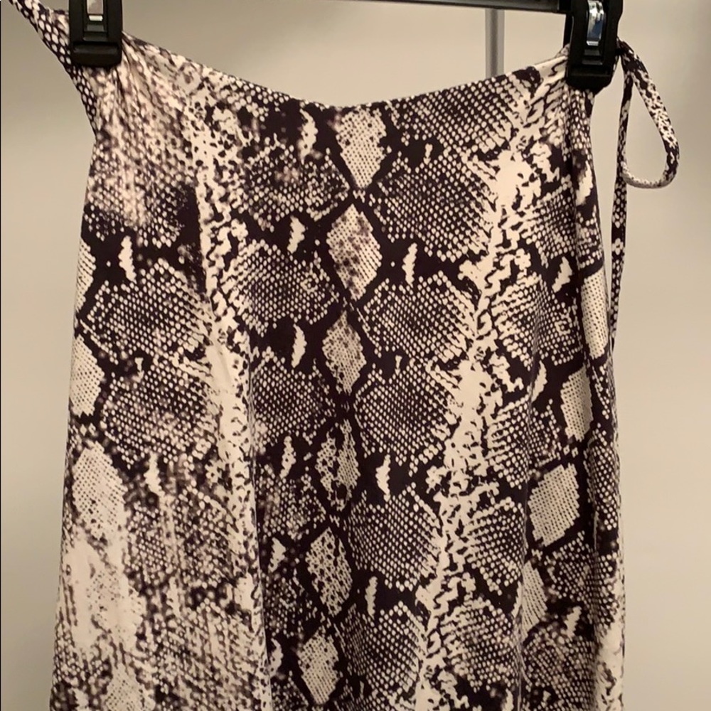 Snake skin print shirt